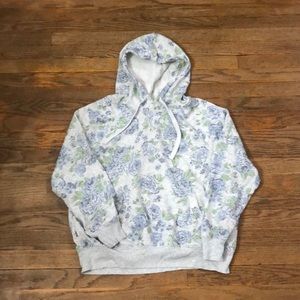 Gently used Old navy blue rose hoodie